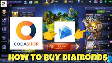 How to buy diamonds for Mobile Legends  | CodaShop Philippines