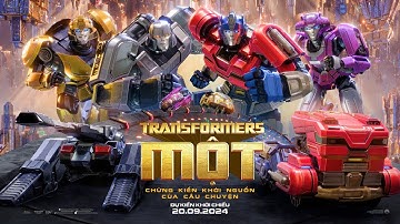 (Official Trailer Lồng Tiếng) TRANSFORMERS ONE | KHỞI CHIẾU 20.09.2024