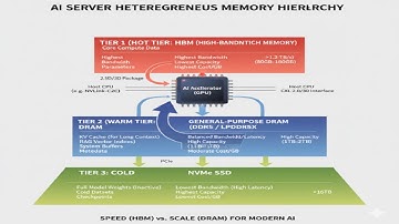 AI 시대를 위한 차세대 이기종 메모리 아키텍처: HBM, CXL-DRAM, HBF 통합 전략 및 TCO 분석