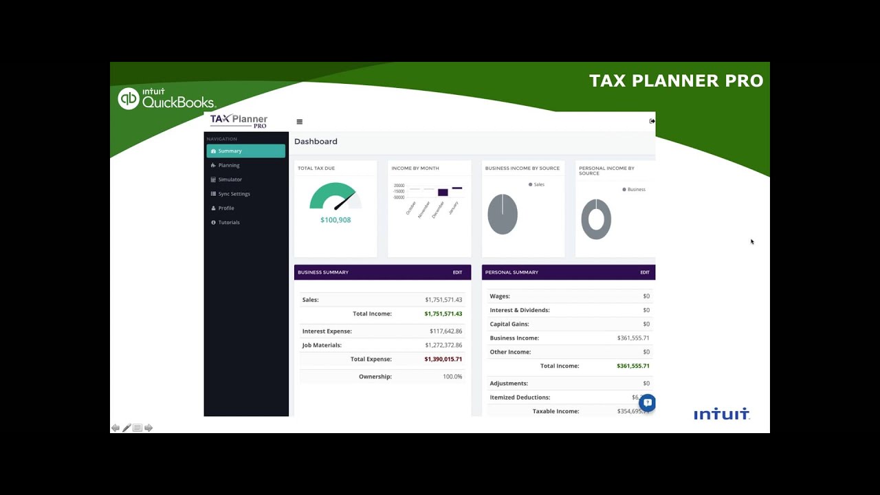 quickbooks online apps tax planner pro tax1099 com and avalara avatax tax planner pro
