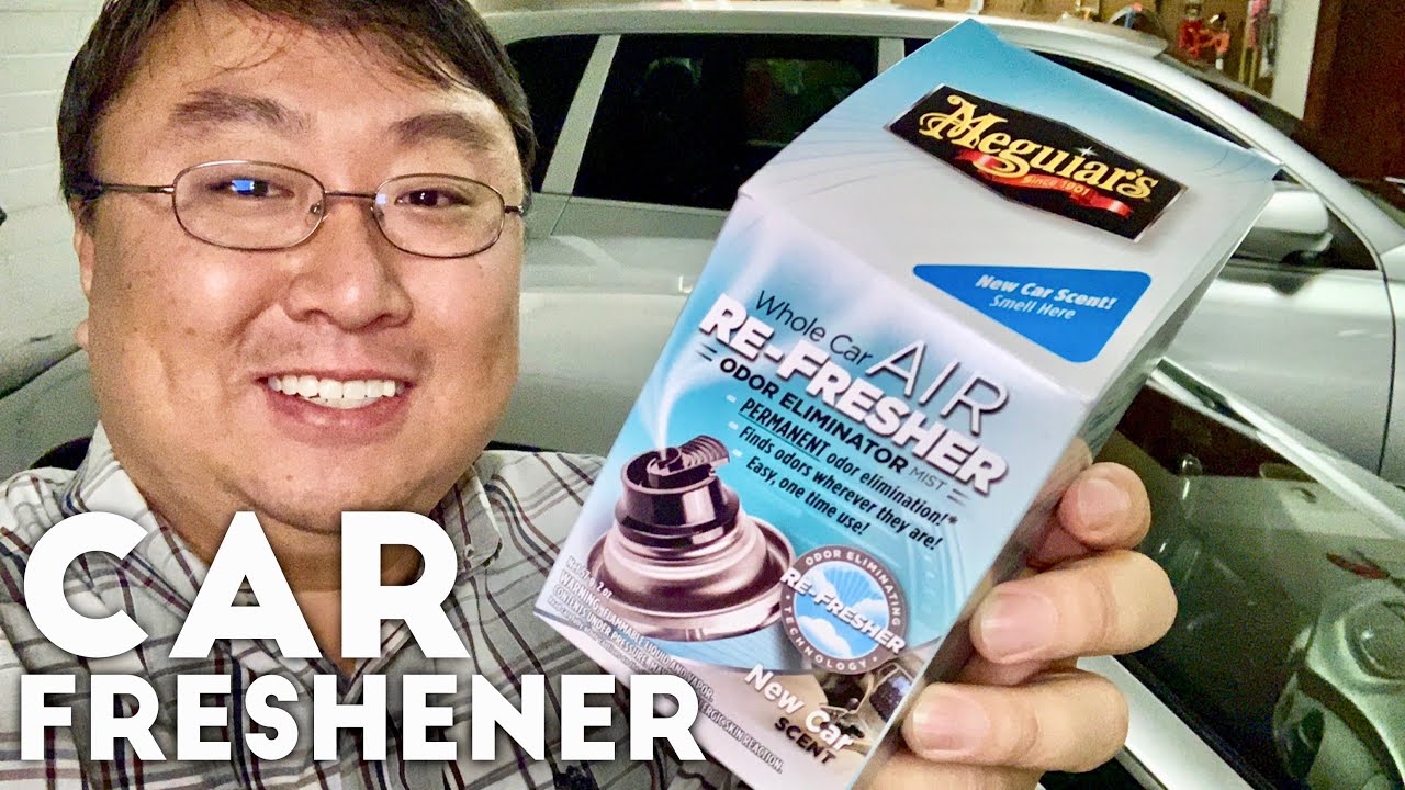 (2-Pack) Meguiar's WHOLE CAR Auto AIR RE-FRESHER PERMANENT Odor Eliminator  Spray