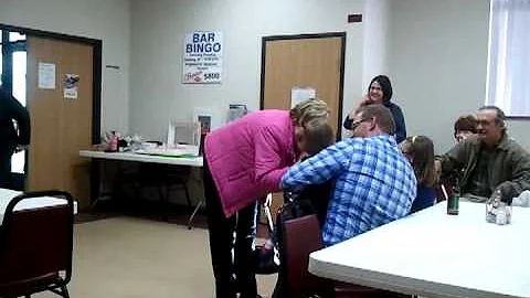 Judy Cagle's Surprise birthday entrance
