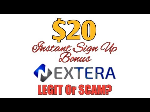 Free $20 Instant Sign Up Bonus On Nextera Legit Or Scam?