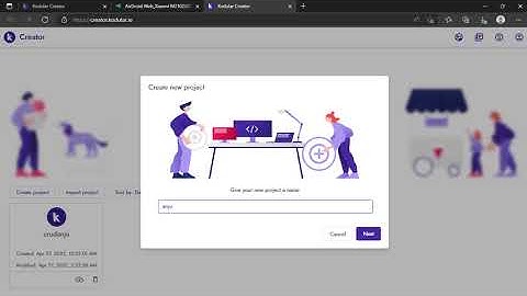 CRUD SEDERHANA MENGGUNAKAN KODULAR