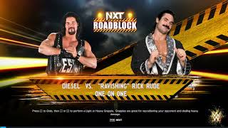 WWE2K24 Diesel Vs Rick Gameplay Match & News - Hindi Commentary