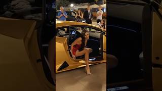 Luxury In Monaco Lamborghini & Glamorous Entrance