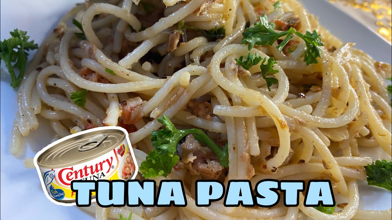 SIMPLE AND EASY TUNA PASTA RECIPE YouTube