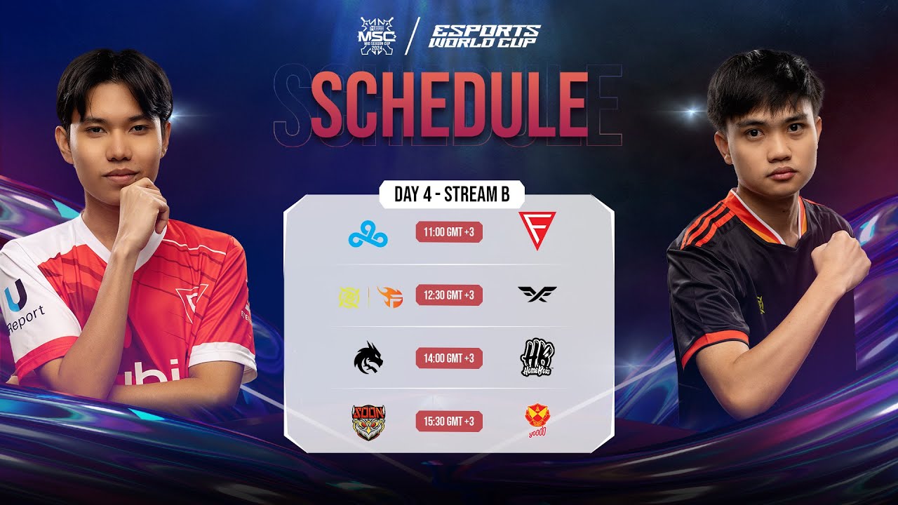 B Stream MLBB MSC 2024 x EWC Day 1 Group Stage YouTube