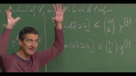 Graph Theory, Lecture 26: Random graphs I: elementary definitions and basic facts
