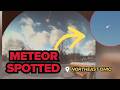 Meteor causes loud boom in Northeast Ohio resulting in homes to shake