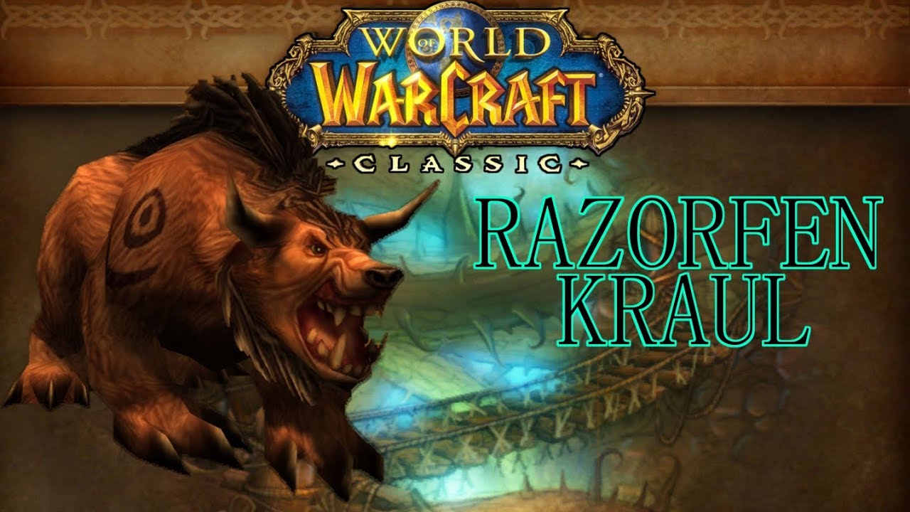 Classic Wow Druid Tank Razorfen Kraul W Commentary Youtube