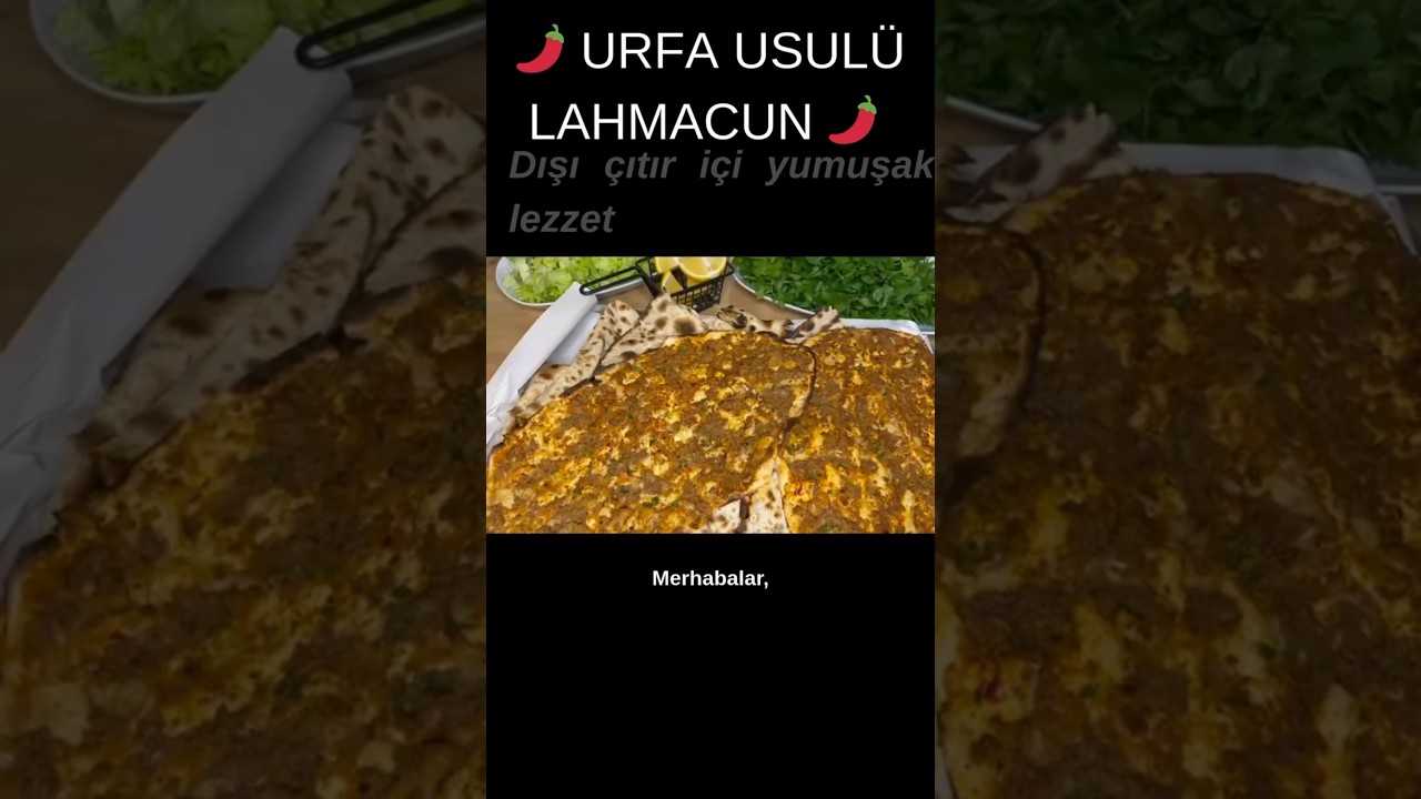En Kolay Lahmacun Tarifi 🌶️ Evde Urfa Usulü Lahmacu💥 Turkish Pizza #lahmacun #pratiktarifler #urfa