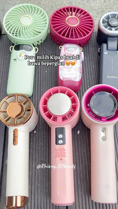 Kipas Angin Portable .. turbo Fan