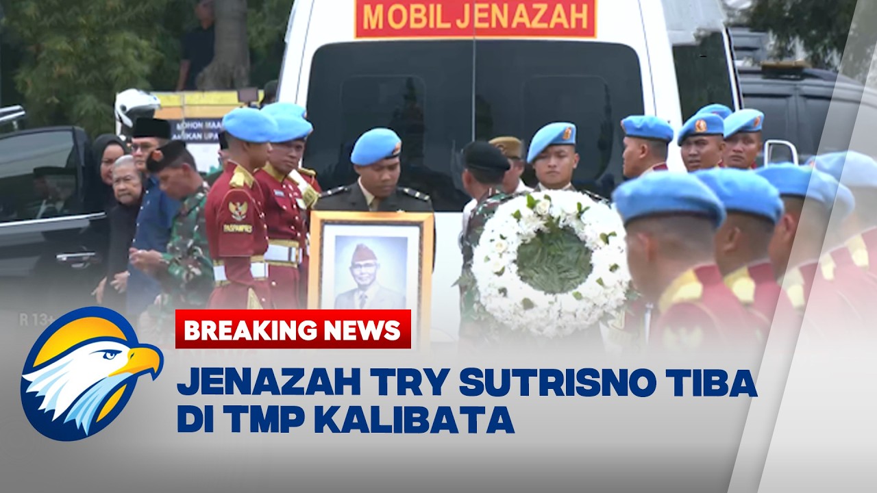 BREAKING NEWS - Situasi Jelang Pemakaman Wapres ke-6 RI Try Sutrisno di TMP Kalibata