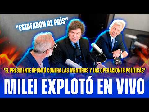 🚨JAVIER MILEI SE CANSÓ Y DESTROZÓ A LOS KUKAS EN VIVO DURANTE SU ENTREVISTA EN RADIO MITRE