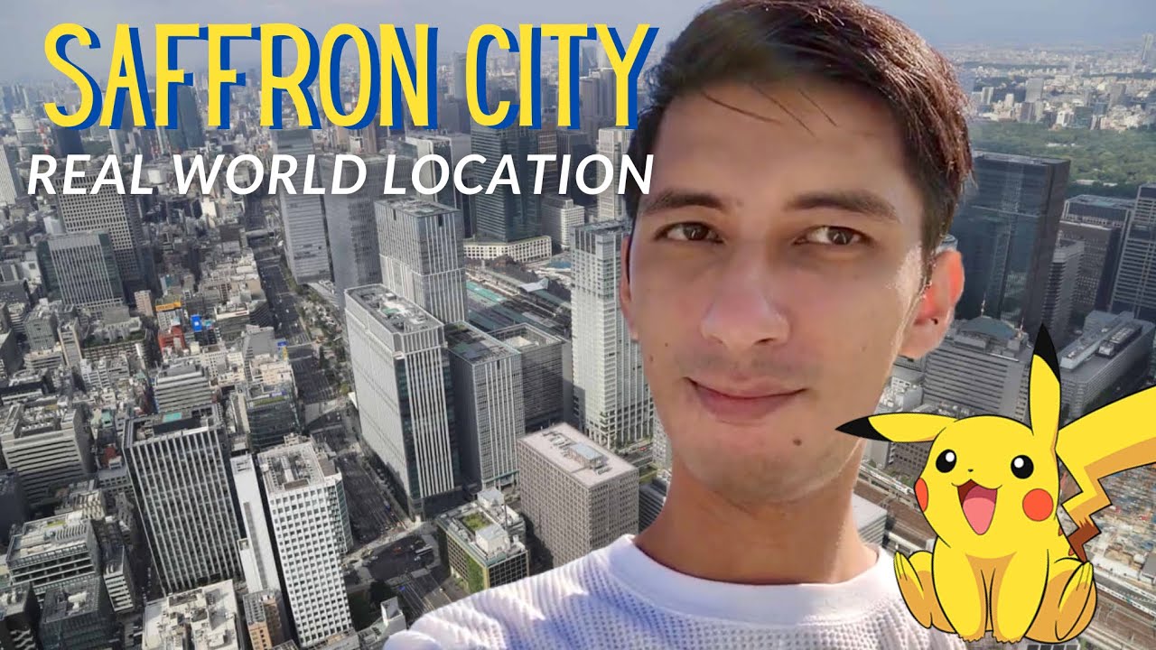 Saffron City / Chuo City Tokyo Real Life Pokemon Location of Kanto