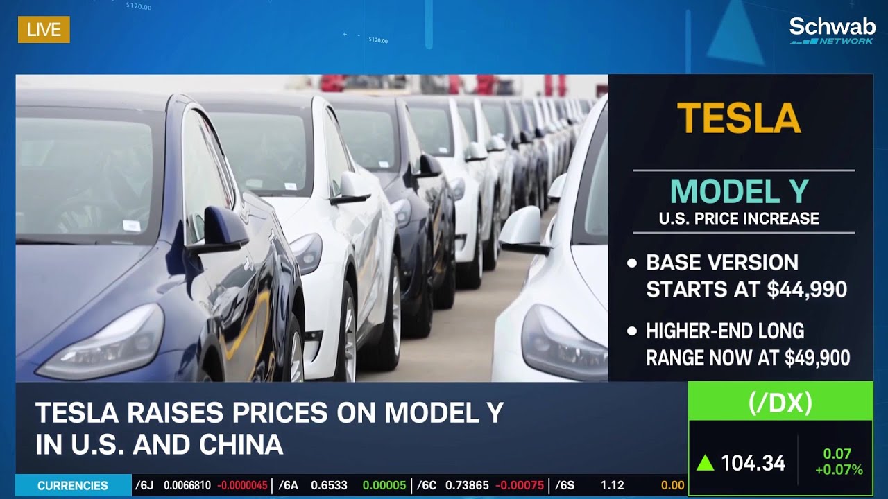 Tesla (TSLA) Raises Model Y Prices in U.S. & China - YouTube
