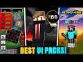 These 8 UI Packs Make Minecraft PE 10x Better! 🤯 (MCPE 1.21+)