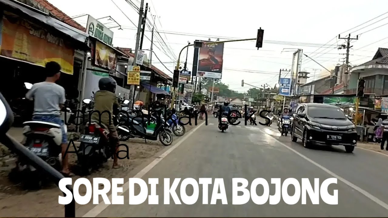 Suatu Sore di Kota Bojong Pekalongan