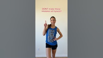 WARNING!! DONT do this at TRYOUTS! ❌ #cheerleader #flips #dance #middleschool #varisty #audition