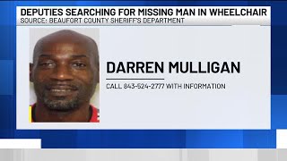 VIDEO: Beaufort County deputies searching for missing wheelchair-bound man