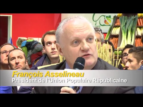 Débat: François Asselineau - Nicolas Dupont-Aignan - SIA 2016 - "Politiques à la ferme" - TV-AGRI