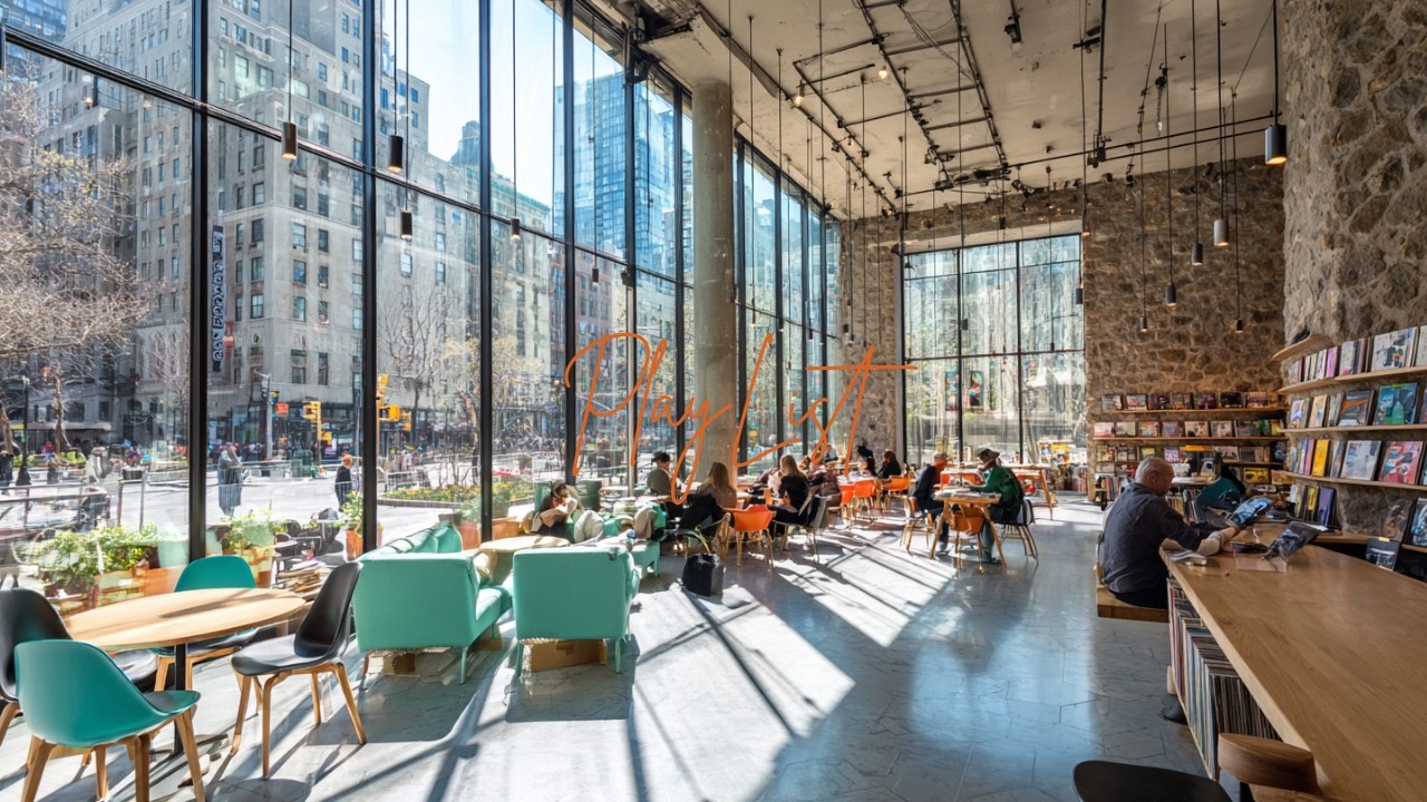 𝑷𝒍𝒂𝒚𝑳𝒊𝒔𝒕_햇살 좋은 어느 봄날, 카페에서 흐르는 재즈🎧Jazz Flowing Through a Café on a Sunny Spring Day