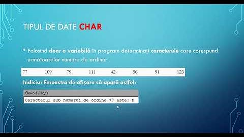 10. Rezolvarea problemelor in Pascal (integer, real, boolean, char) Clasa 9