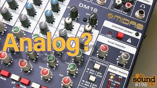 Midas DM16 Analog Mixer First Look and Review