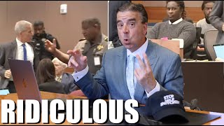 YOUNG THUG'S LAWYER ARRESTED IN CONTEMPT AFTER BATTLE WITH JUDGE | Criminal Lawyer Reacts