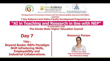 7 Day National Level Online FDP on “AI in Teaching and Research in line with NEP” _ Day 7