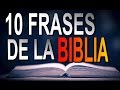 10 FRASES DE LA BIBLIA