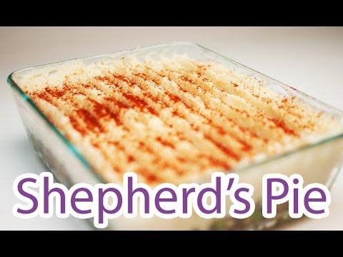 So-called Shepherd's Pie (instant mashed potatoes)