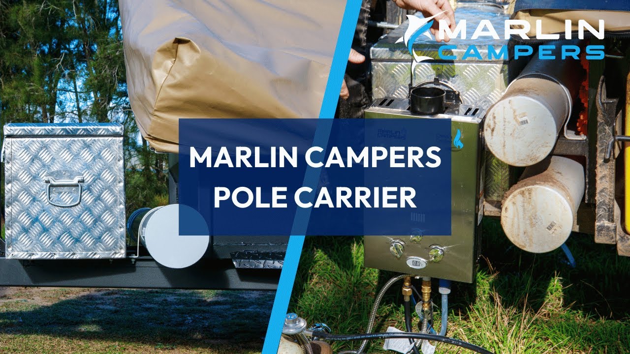 Marlin Campers pole carrier