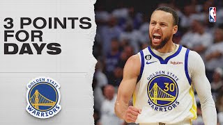 12 minutes of Steph Curry producing magical 3 pointers from last season 🔥