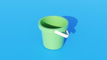 Blender Tutorial - Modeling a bucket