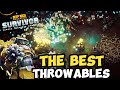These throwables make it look easy on hollow bough h5  deep rock galactic survivor 