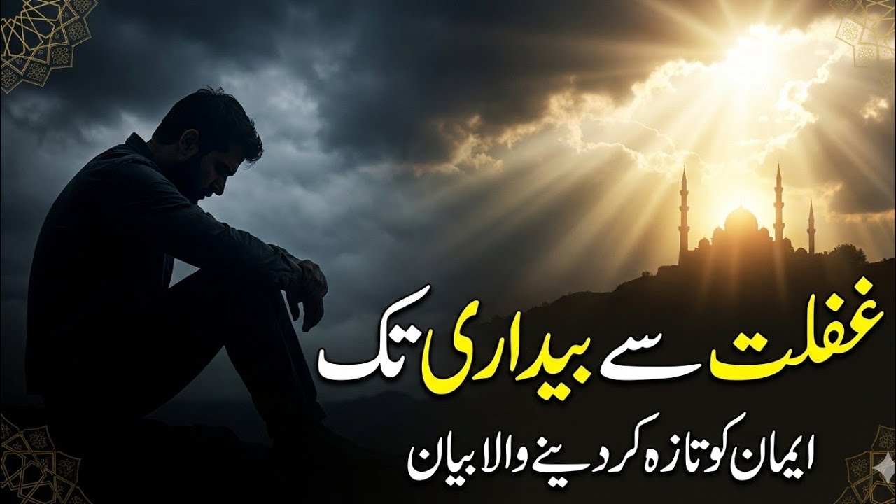 غفلت سے بیداری تک ایمان کو تازہ کر دینے والا پیر اجمل رضا قادری کا بیان قرآن و حدیث کی روشنی میں