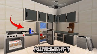 Como Ter Movéis No Minecraft De Celular 2022 - Addon De Móveis Realista Mcpe & Bedrock 1.19