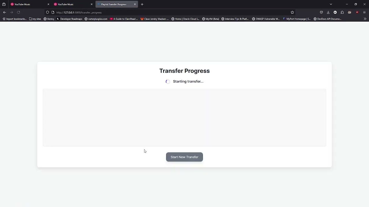 YT to Spottily Converter Site Demo