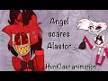 Angel scares Alastor - Hunicast animation - Hazbin Hotel (13 )