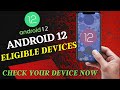 All Android 12 Confirmed Eligible Device | Android 12 Realme Eligible Devices