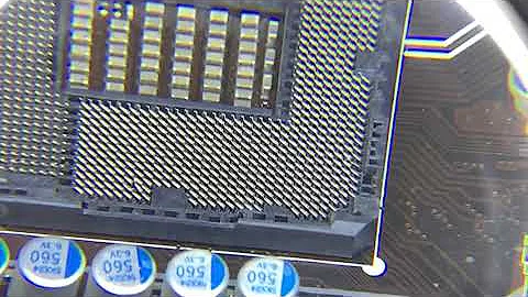 How to fix a bent pin on an Intel motherboard