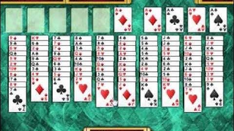 Double Freecell Solitaire