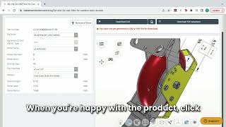 Caster Connection CAD Configurator Guide: Download 3D & 2D Caster CAD Models screenshot 2