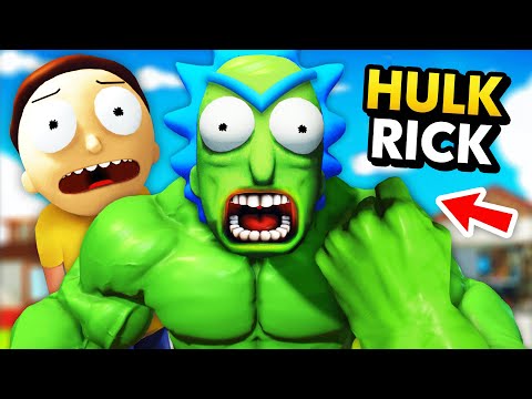 Can We Make A Living Skeleton Rick And Morty Virtual Rick Ality Vr Htc Vive Funny Gameplay Youtube - laser gun rick and morty roblox