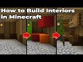 How to build an Awesome Interior in Minecraft 1.14 Survival
