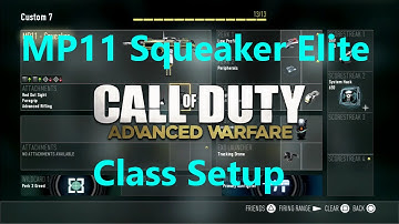 Best Class Setup for the MP11 Squeaker