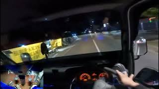 Car Vlog Night Elf While Practicing Night Driving