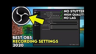 Best OBS Recording Settings 2021/2020! 🔴 1080P 60FPS NO LAG (OBS Newest Update)